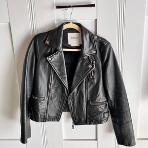 Ba&sh leather jacket